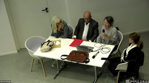 Guy Dugas et Sandra Blanchon « Présentation du Fonds Méditerranéen hébergé à l’Atrium (donations : Fonds Guibbert et Fonds Roblès) par le directeur scientifique et la conservatrice du fonds