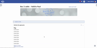 Ajouter un document collaboratif UPVDRIVE Sur moodle