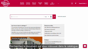 Réserver et Faire venir des documents