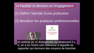 Ethique et éducation - Sciences de l'éducation EAD - Ethique et déontologie (1/2)