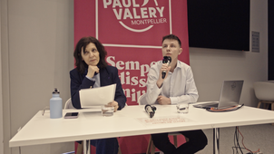 Université et TND_Sylvie Canat, Vice présidente déléguée aux situations de handicap à l'UMPV et Joris Boucquemont, Chargé de projets handicap à l'UMPV