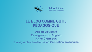 RP Le blog comme outil pedagogique