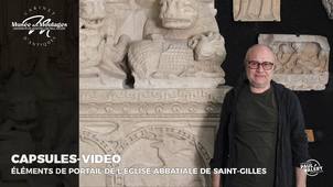 Capsules-vidéo : Éléments de portail de l’église abbatiale de Saint-Gilles (Gard)