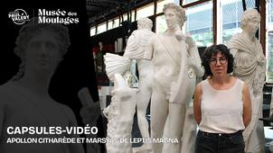 Capsules-vidéo : Apollon Citharède et Marsyas de Leptis Magna