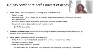 Le libre accès aux publications scientifiques - Partie 4