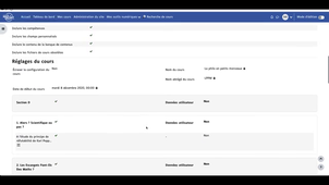 Importer des ressources depuis le moodle de l'Université Numérique