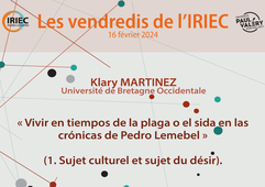 « Vivir en tiempos de la plaga o el sida en las crónicas de Pedro Lemebel » (1. Sujet culturel et sujet du désir).