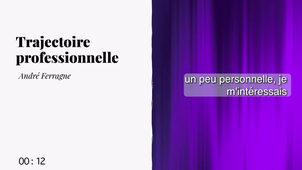 [UTT Prison à l'Ère Numérique] Entretien CGLPL - André Ferragne : trajectoire professionnelle